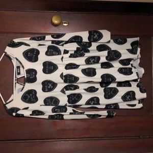 Iron Fist Heart Babydoll Dress